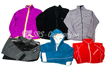 Куртки из флиса на змейке