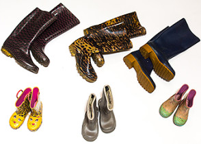 Детские резиновые сапоги