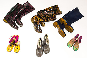 Детские резиновые сапоги