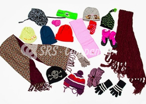 Зимние шарфы, шапки 