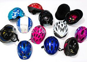 Шлемы для езды на велосипеде